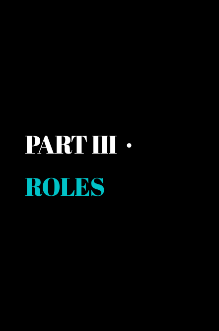 Part III · Roles